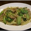 ほのぅ's cooksnap of when they made もやしとチンゲン菜のあんかけかた焼きそば.