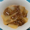 myこんちゃん's cooksnap of when they made 大根のひき肉たっぷりのあんかけ.