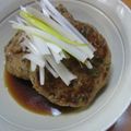 suzumawakonoha's cooksnap of when they made あじバーグの照り焼き.