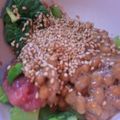 ミルク１８'s cooksnap of when they made チンゲン菜の納豆和え-梅干し入り-.