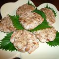 momoco's cooksnap of when they made カリカリ梅のごまつくね.