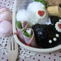 こうたろちゃん's cooksnap of when they made お弁当隙間おかず☆ハム巻きサラダ.
