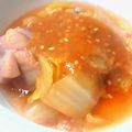 あかねぷりん's cooksnap of when they made 鶏白菜あっさり煮 With にんにくみそ.