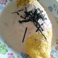 eminem♪'s cooksnap of when they made 明太子(たらこ)簡単クリームオムライス.