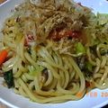 妙香ママ's cooksnap of when they made めちゃうま焼きうどん.