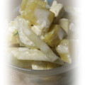 maruru-nn's cooksnap of when they made ☆簡単♪さつま芋とセロリのクリチ和え☆.