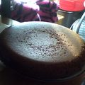 さきたろ・'s cooksnap of when they made 簡単⭐バレンタイン♥炊飯器チョコケーキ♡.