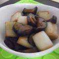 シロイシ's cooksnap of when they made 長ネギと茄子の味ポン炒め.