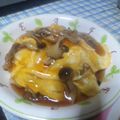 桃ﾀﾝまま's cooksnap of when they made きのこたっぷり！和風オムライス.
