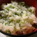maruru-nn's cooksnap of when they made 蕪の葉で♡和風チャーハン.