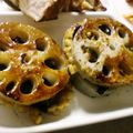maruru-nn's cooksnap of when they made 茨城特産レシピ☆レンコンの納豆はさみ焼き.