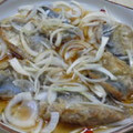 ミヤダ's cooksnap of when they made 丸ごと食べよう!!鯵(あじ)の南蛮漬け.