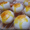 かき氷's cooksnap of when they made カマンベール＆クリームチーズの丸パン.