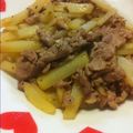 sumirex's cooksnap of when they made じゃが芋と豚肉の✿塩炒め.