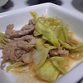 海理ママ's cooksnap of when they made キャベツと豚肉の生姜炒め.