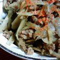 羽尼うに's cooksnap of when they made ごぼうとひき肉のピリ辛煮.