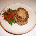 アンティーけいこ's cooksnap of when they made 大豆とニラのヘルシーなハンバーグ.
