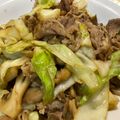 半熟王子's cooksnap of when they made 超簡単！牛肉とキャベツのスタミナ炒め！.