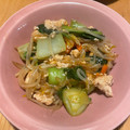 imo＊'s cooksnap of when they made 青梗菜ともやし挽肉のうま塩中華炒め.