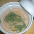 Jock's cooksnap of when they made クリームチーズと梅干入り茶碗蒸し.