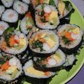 けいこん2008's cooksnap of when they made キンパ　（　韓国海苔巻き　）.
