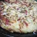 炙り鯖's cooksnap of when they made 天ぷら粉で作る簡単もやしチヂミ.