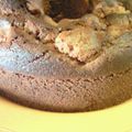 中華街's cooksnap of when they made ホットケーキミックスでチョコりんごケーキ.