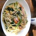 TATOCO's cooksnap of when they made ❁キノコの和風スパゲッティ.