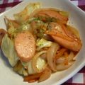 レオン犬's cooksnap of when they made 魚二ソと野菜のカレーマヨポン炒め.