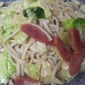 CoffeeCoco's cooksnap of when they made 海老とイカのピリ辛にんにく塩だれパスタ。.