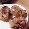 もももももももーん's cooksnap of when they made 簡単♪おいしい♪おーっきな肉巻きおにぎり.