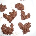 うるぅ's cooksnap of when they made 材料２つで☆ハートのサクサクショコラ♪♪.