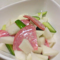 papikun's cooksnap of when they made 大根ときゅうりのころころマリネ.