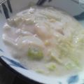 ヨルガオ's cooksnap of when they made 寒い季節に♡　白菜のミルク煮.