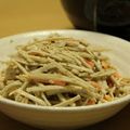 kikikko's cooksnap of when they made ✿ごぼうサラダ✿.