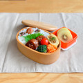 ころわんの母さん's cooksnap of when they made 焼きそばの次の日の定番オムそば弁当☆.