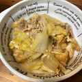 ナチュキチ♪'s cooksnap of when they made 白菜と厚揚げと豚バラのにんにく味噌煮込み.