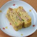 ずみりぃ's cooksnap of when they made *お弁当*ねぎごまシーチキンの卵焼き.