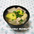 komomoもも's cooksnap of when they made 簡単食物繊維チャージ☆さつまいも入り豚汁.