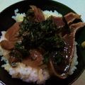 keynote17's cooksnap of when they made はまちのづけ丼.