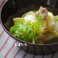 kazz72's cooksnap of when they made ツナと白菜のスープ煮。.
