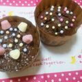 りーヌ27's cooksnap of when they made 米粉でフワモチッ！ココアマフィン.