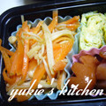 yukiはぴ's cooksnap of when they made お弁当にも！簡単＊人参とえのきの炒め物.