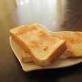 いもたす。's cooksnap of when they made アップルパイみたいなトースト.