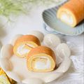 Michy♡ruby's cooksnap of when they made 稲田さんのきび砂糖のロールケーキ.