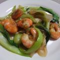 うさこうさおまま's cooksnap of when they made えびとチンゲン菜のオイスターソース炒め.