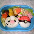 カズ形３３'s cooksnap of when they made キャラ弁☆新ポケモン　ミジュマル☆.