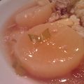 chusan's cooksnap of when they made 大根のひき肉たっぷりのあんかけ.