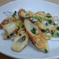 riri嬢's cooksnap of when they made ちくわの和風いりたまご✿.