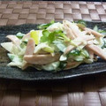 いずみるく's cooksnap of when they made おさかなソーセージと野菜の梅チーマヨ和え.